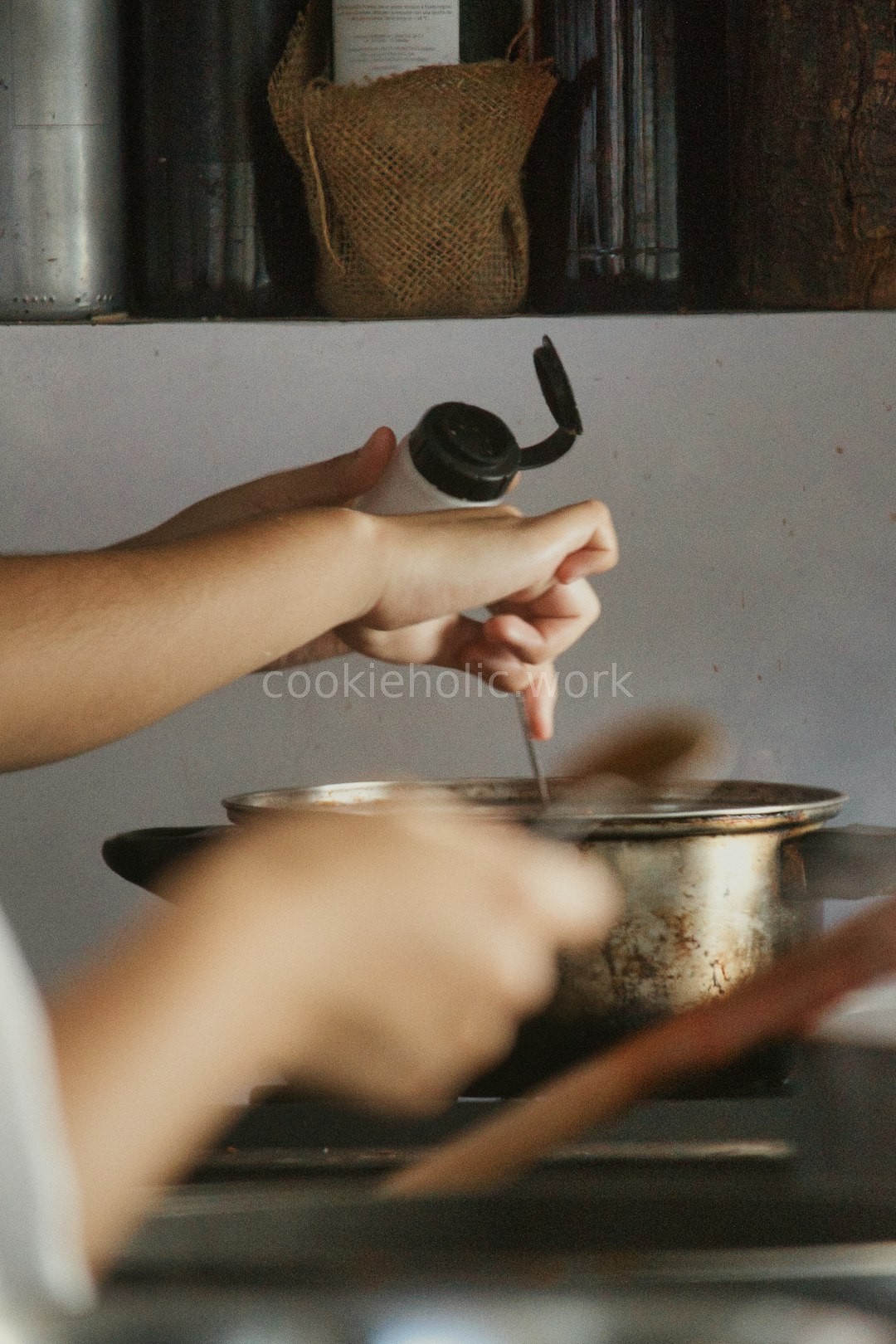 Cooking moment