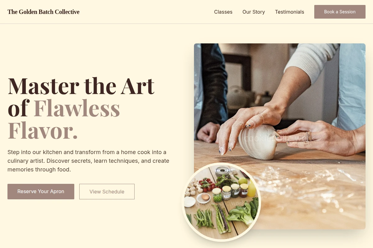 Whisk Cooking Class