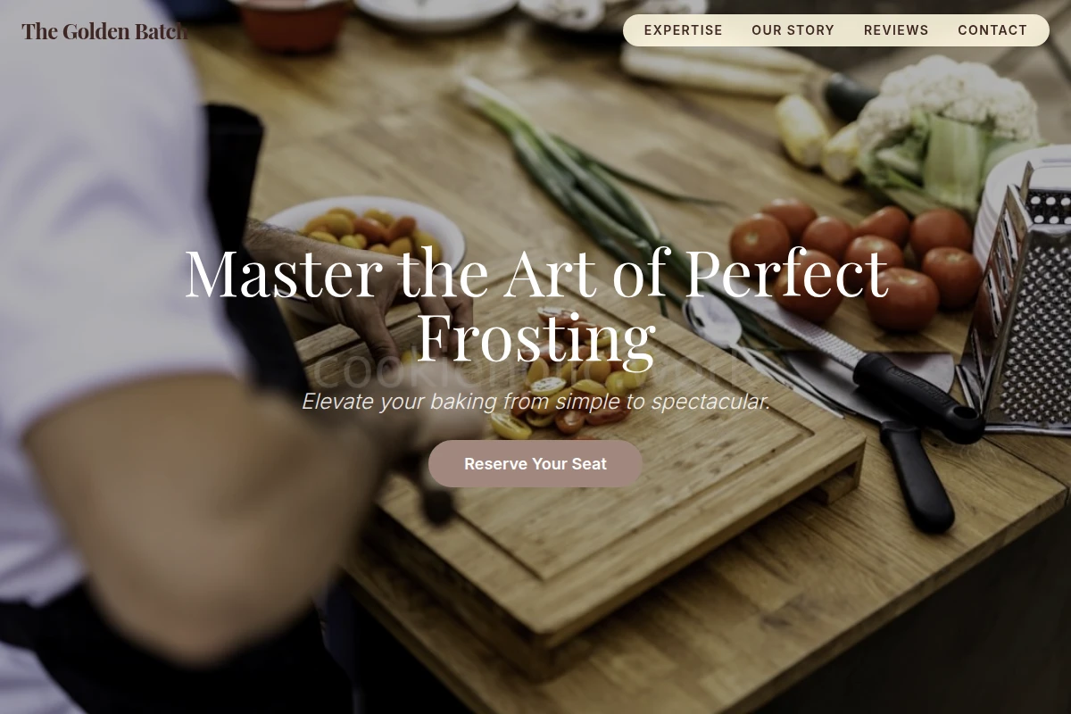 Frosting Cooking Class